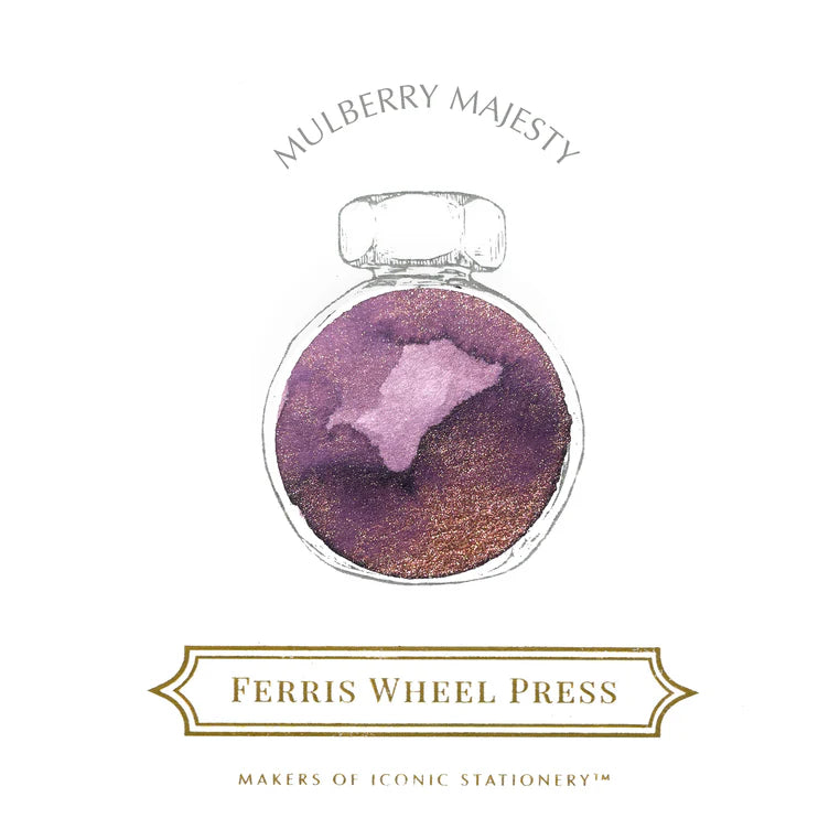 Ferris Wheel Press : 38ml Ink : Mulberry Majesty