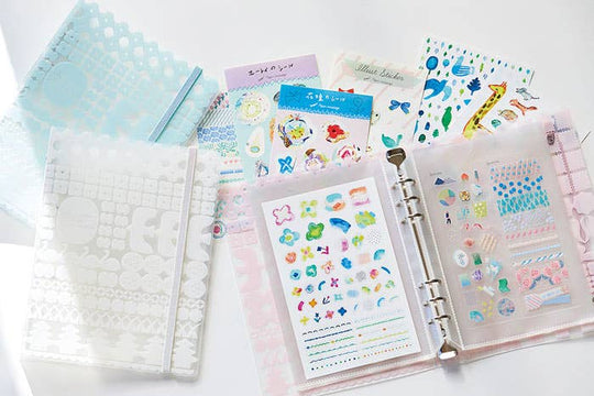 KING JIM : OTONA Sticker Collection : Binder Type