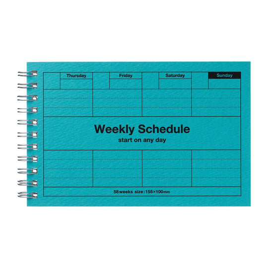 Mark's : Pocket Size Weekly Planner Undated 58 Weeks Dayfree