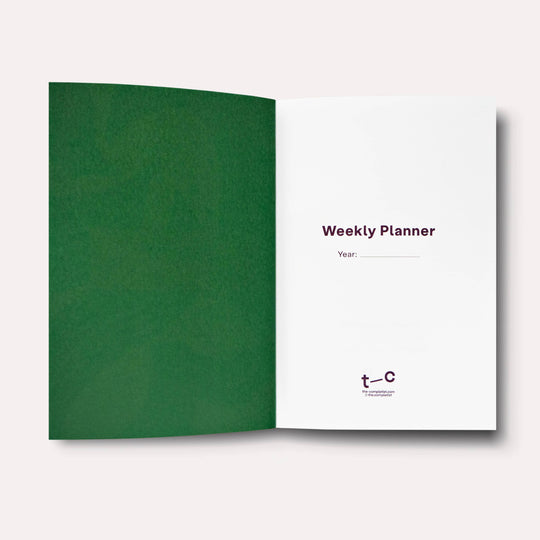 The Completist : Palermo Undated Weekly Planner Book