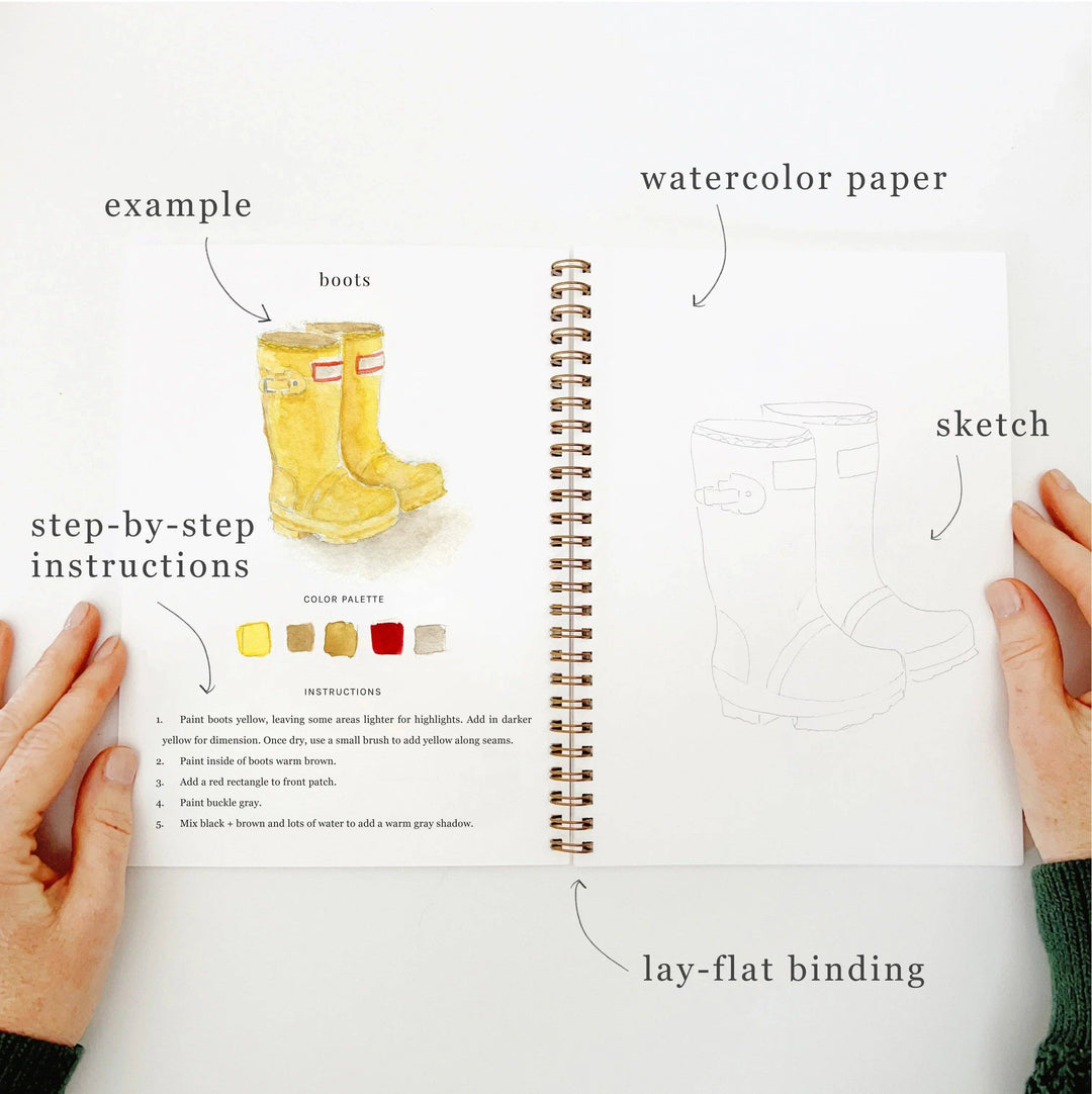 Emily Lex : Garden watercolour workbook