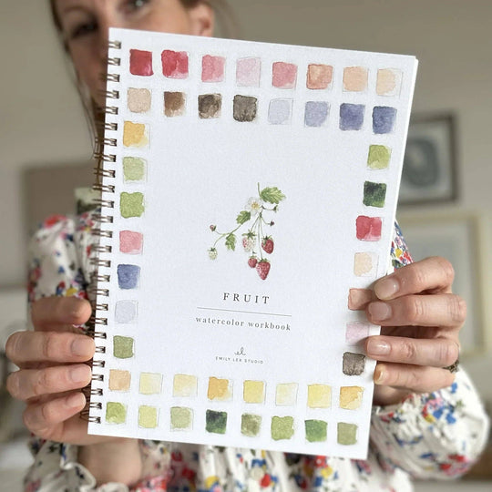 Emily Lex : Fruit watercolour workbook