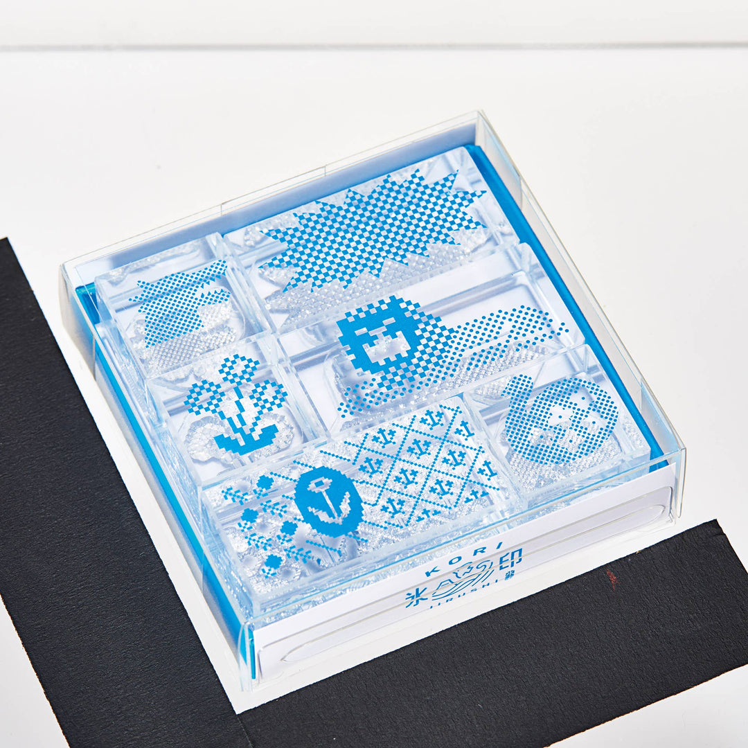 KING JIM : KORI JIRUSHI  Crystal Clarity : 6 Set Box