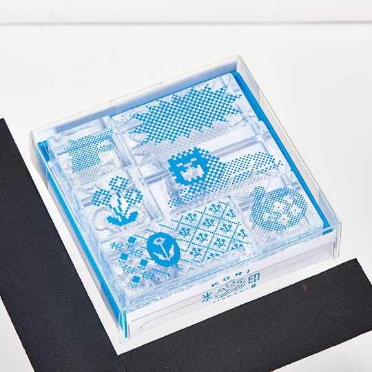 KING JIM : KORI JIRUSHI  Crystal Clarity : 6 Set Box