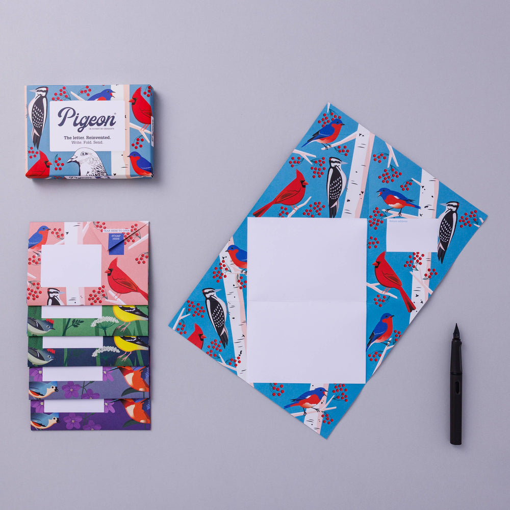 Pigeon Posted : Letter set : Carnival of Colour Pigeon