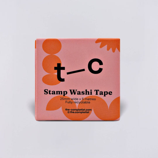 The Completist : Hinoki Mix Stamp Washi Tape