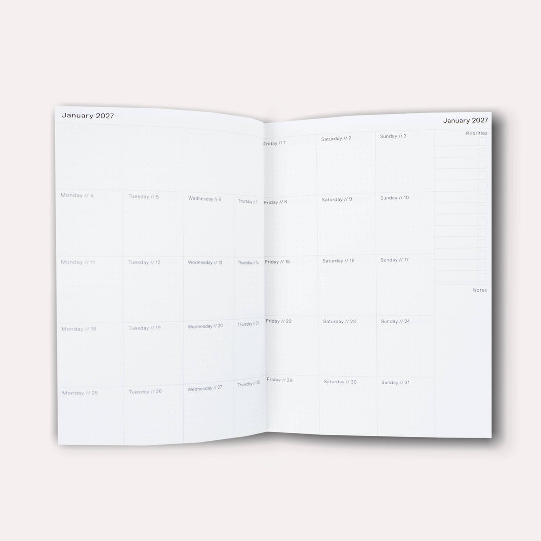 The Completist : Palau 2026-2027 Academic Weekly Planner Book