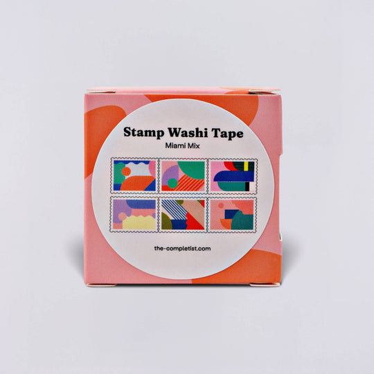 The Completist : Miami Mix Stamp Washi Tape