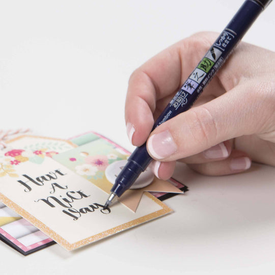 Tombow : Fudenosuke Calligraphy Brush Pens