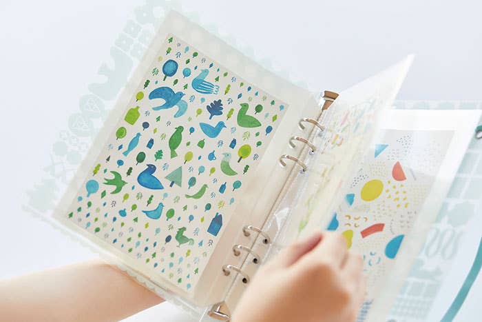 KING JIM : OTONA Sticker Collection : Binder Type