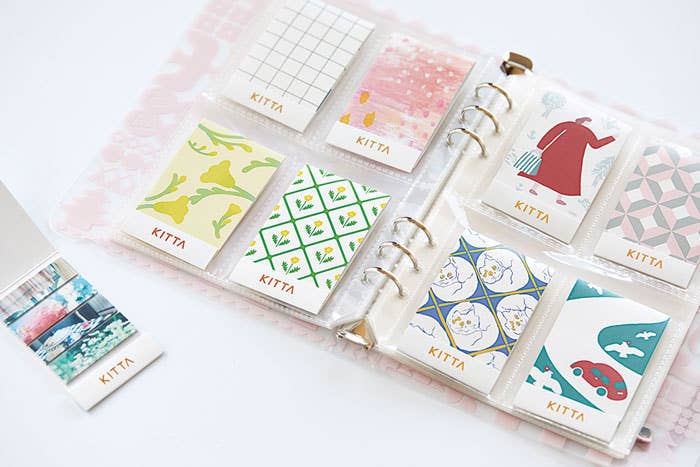 KING JIM : OTONA Sticker Collection : Binder Type