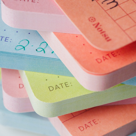 Notsu : Sticky Notes 4pk : Dot Grid