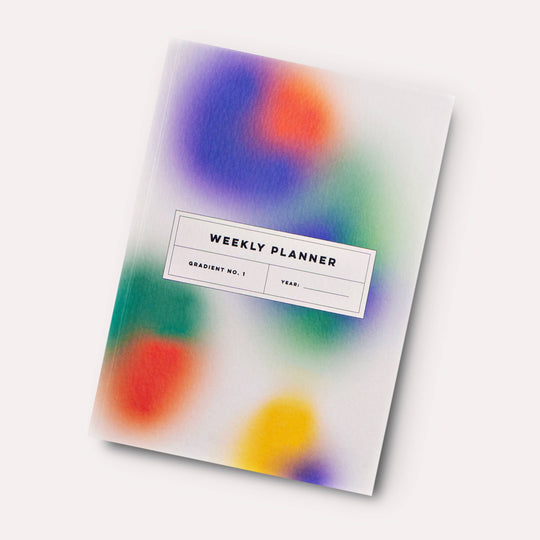 The Completist : Gradient No. 1 Weekly Lay Flat Undated Planner Book