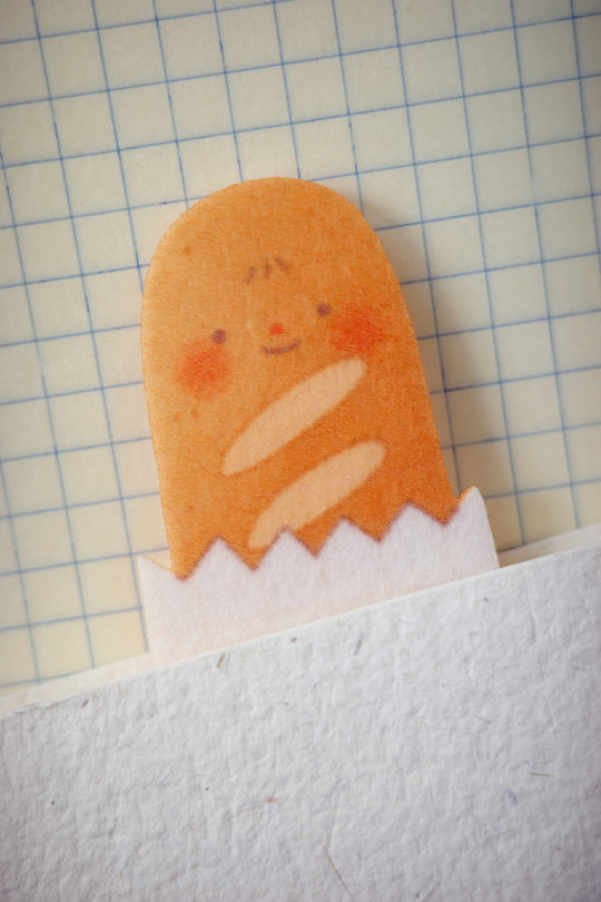 Natamori : Baguette • felt bookmark