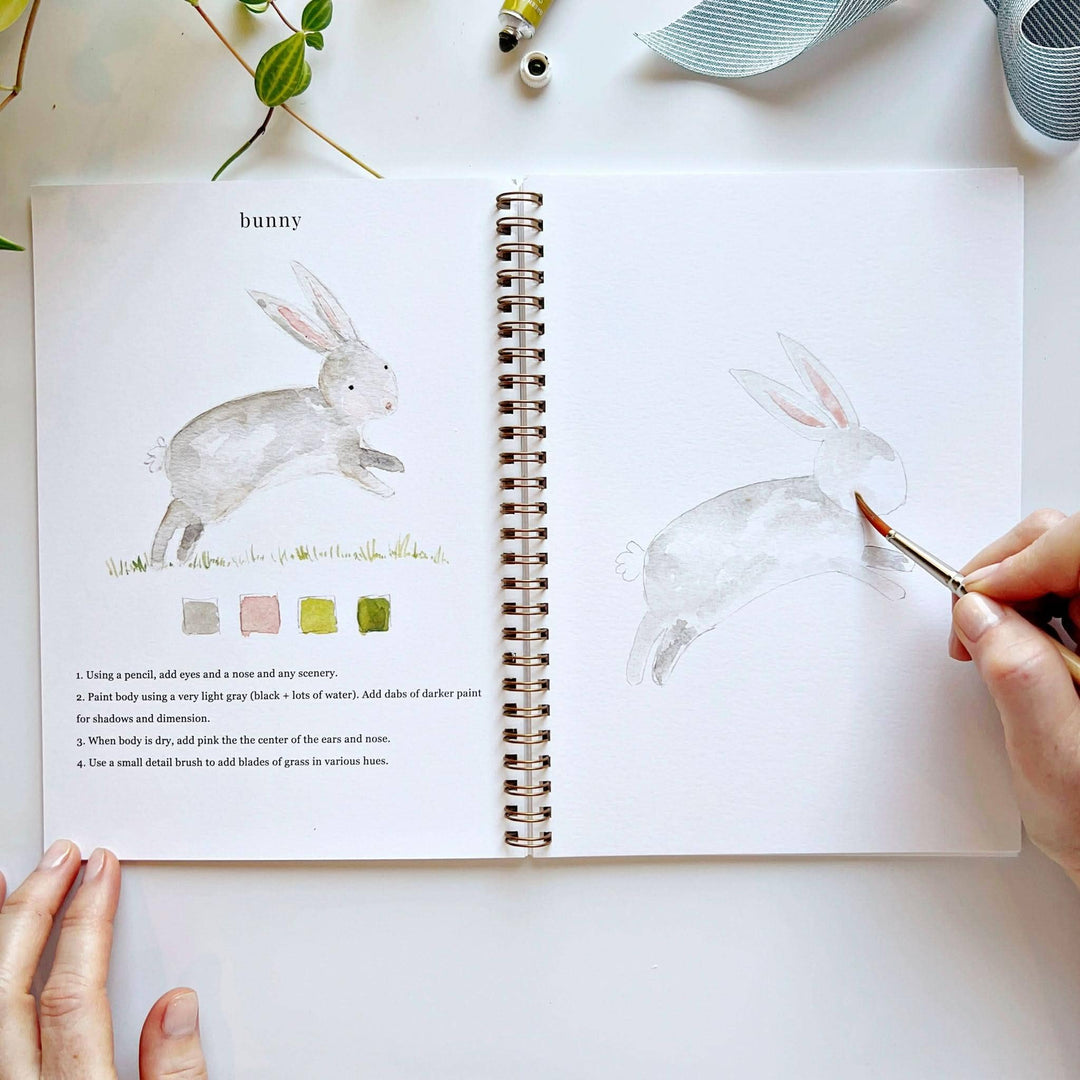 Emily Lex : Animals watercolour workbook