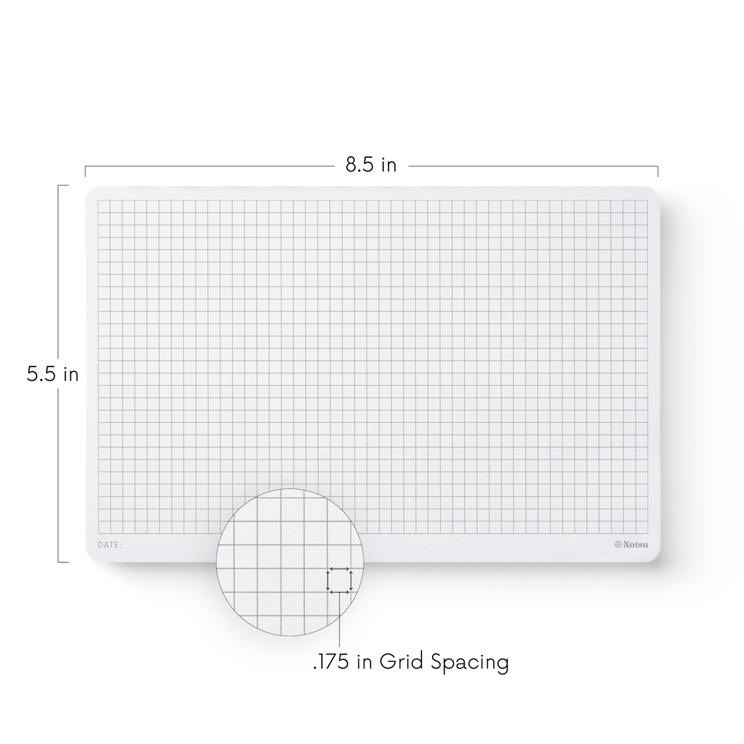 Notsu : Graph Paper Notepads : 8.5x11