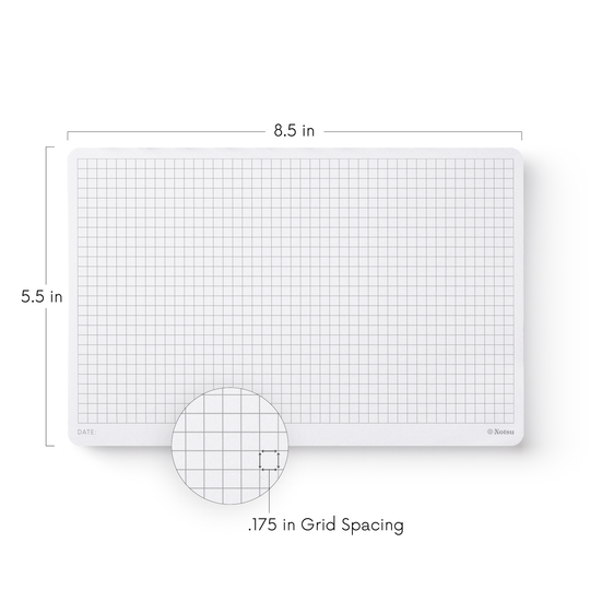 Notsu : Graph Paper Notepads : 8.5x11