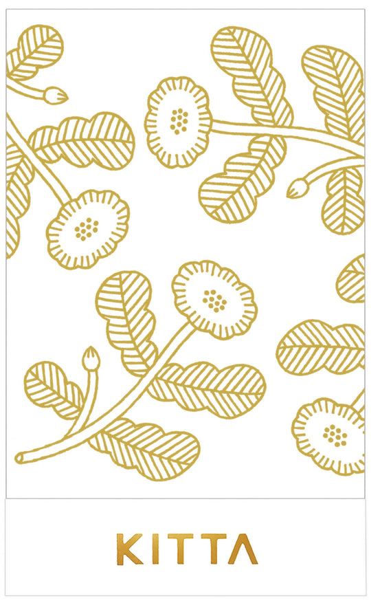 KING JIM : KITTA Portable Washi Decorative Tape : GOLD Foil