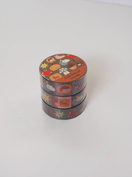 Natamori : Fall forest • washi tape