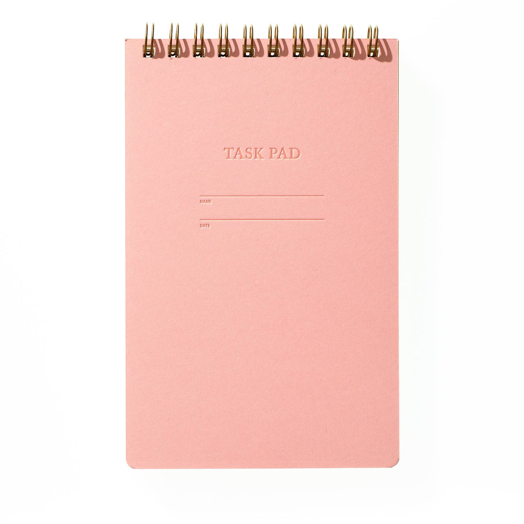 Task Pad Notebook - Pink Lemonade