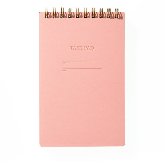 Task Pad Notebook - Pink Lemonade