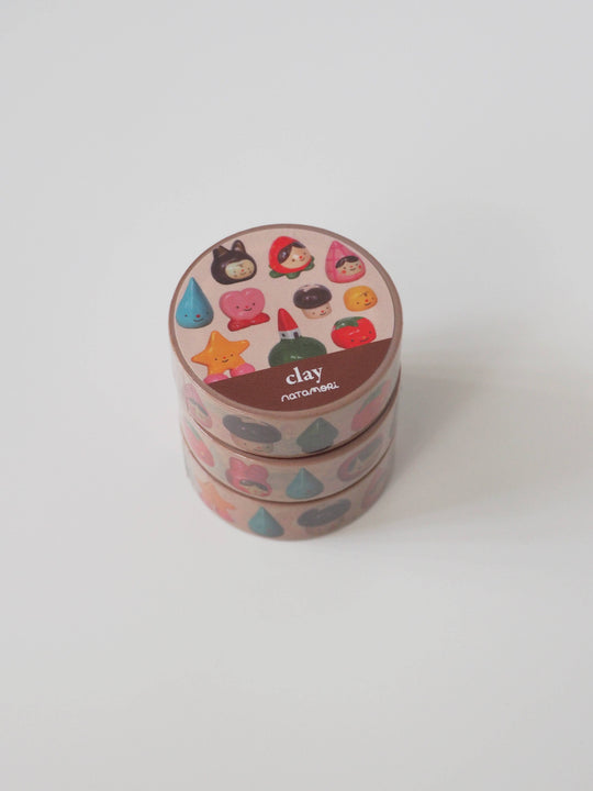 Natamori : Clay • washi tape