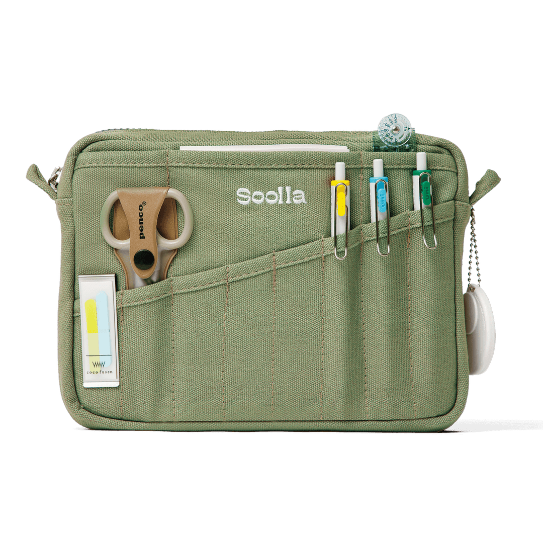 Soolla® Studio Pouch, Aquamarine (Stationery Pouch)