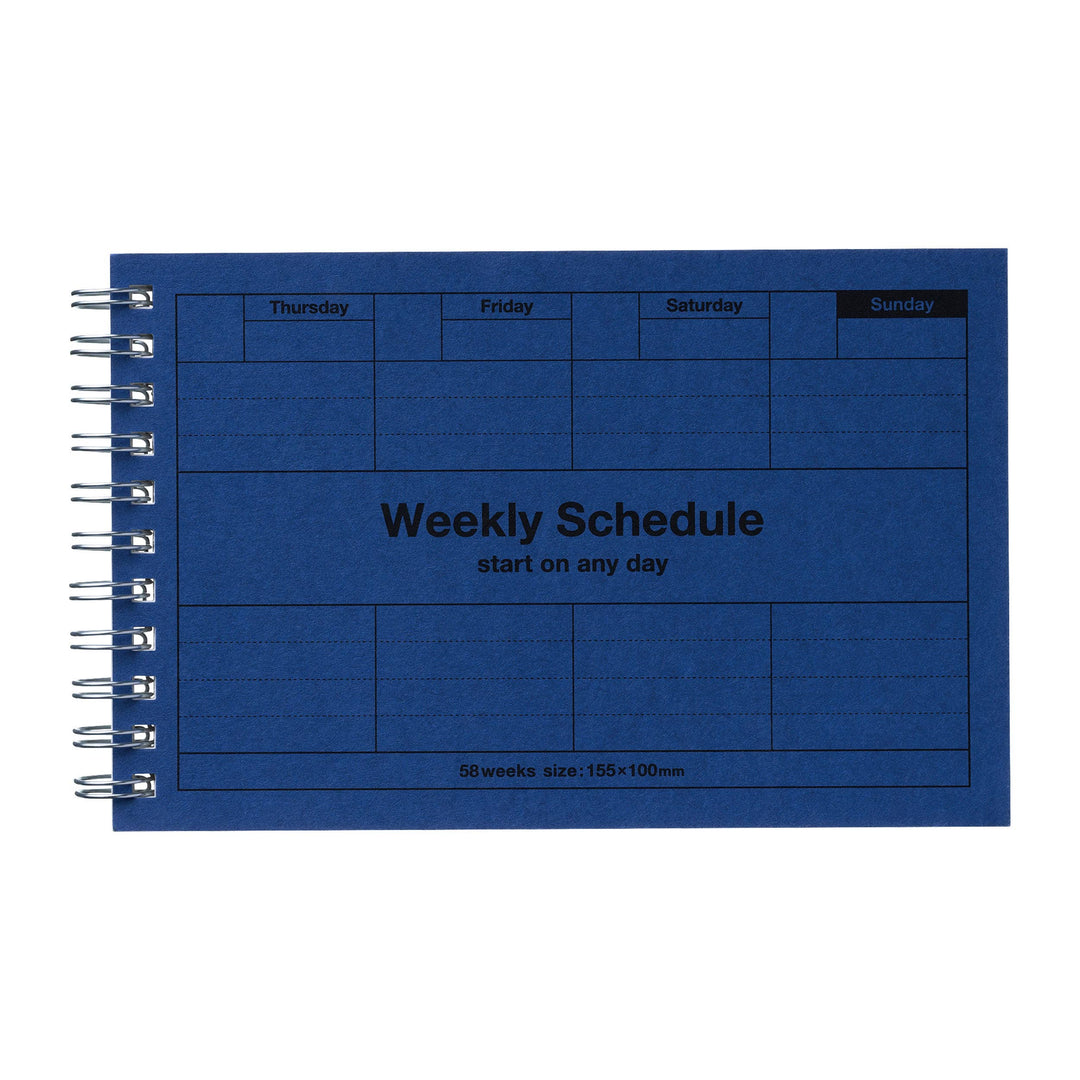 Mark's : Pocket Size Weekly Planner Undated 58 Weeks Dayfree