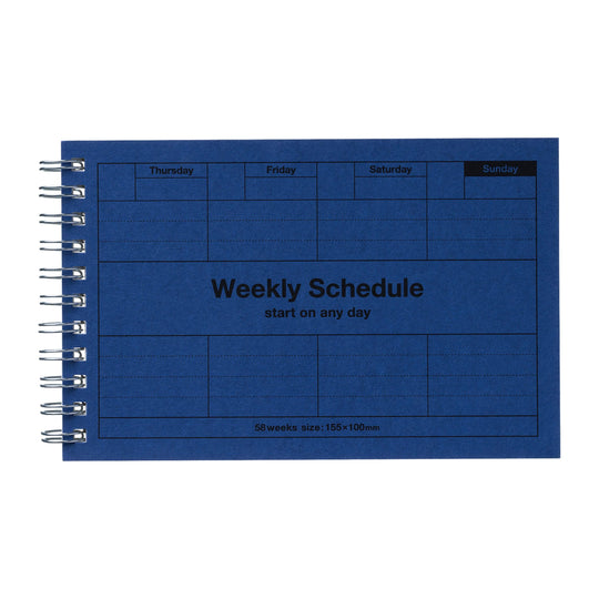 Mark's : Pocket Size Weekly Planner Undated 58 Weeks Dayfree