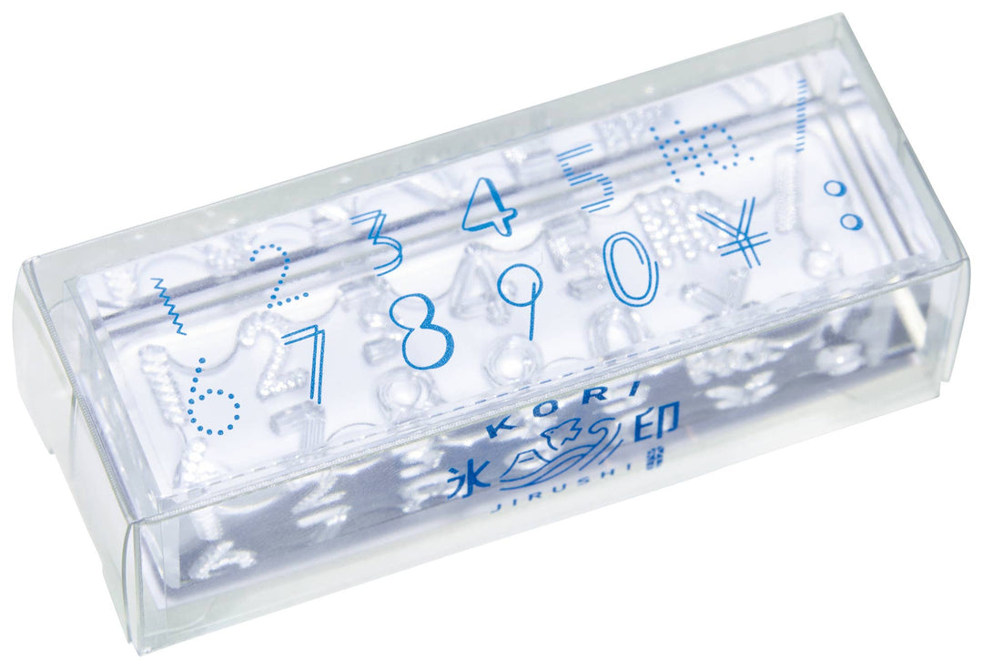 KING JIM : KORI JIRUSHI  Crystal Clarity Stamp : Long size