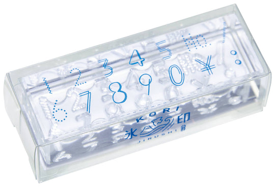 KING JIM : KORI JIRUSHI  Crystal Clarity Stamp : Long size