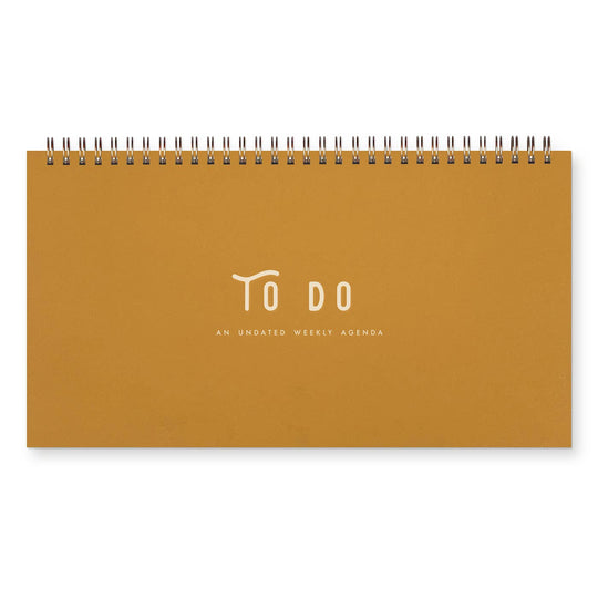 Ruff House : To Do Simple Undated Weekly Planner