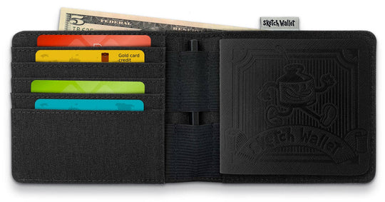 Inky's : Medium Canvas Sketch Wallet 2.0