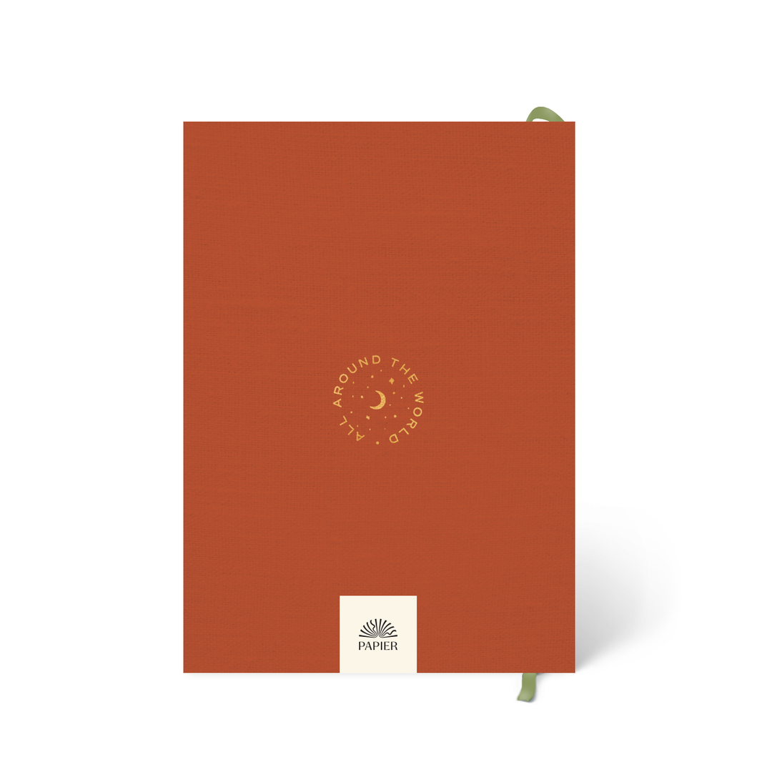 Papier : Guided Travel Journal : Hardcover : All Aboard : A5