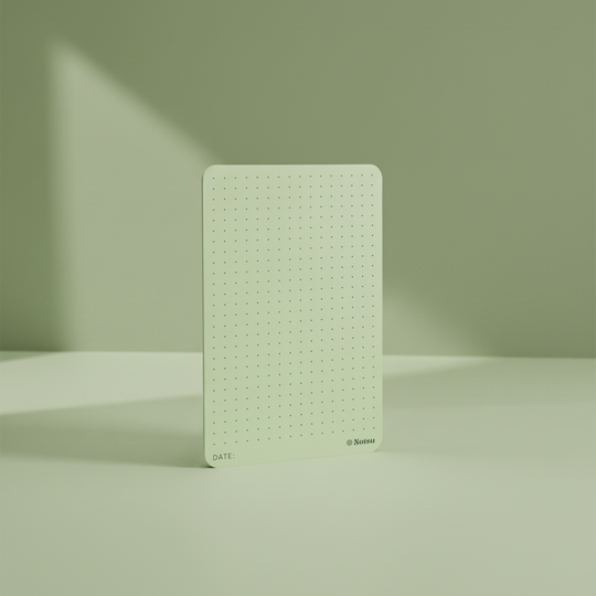 Notsu : Note Cards 3x5in : Chroma Colored Dot Grid