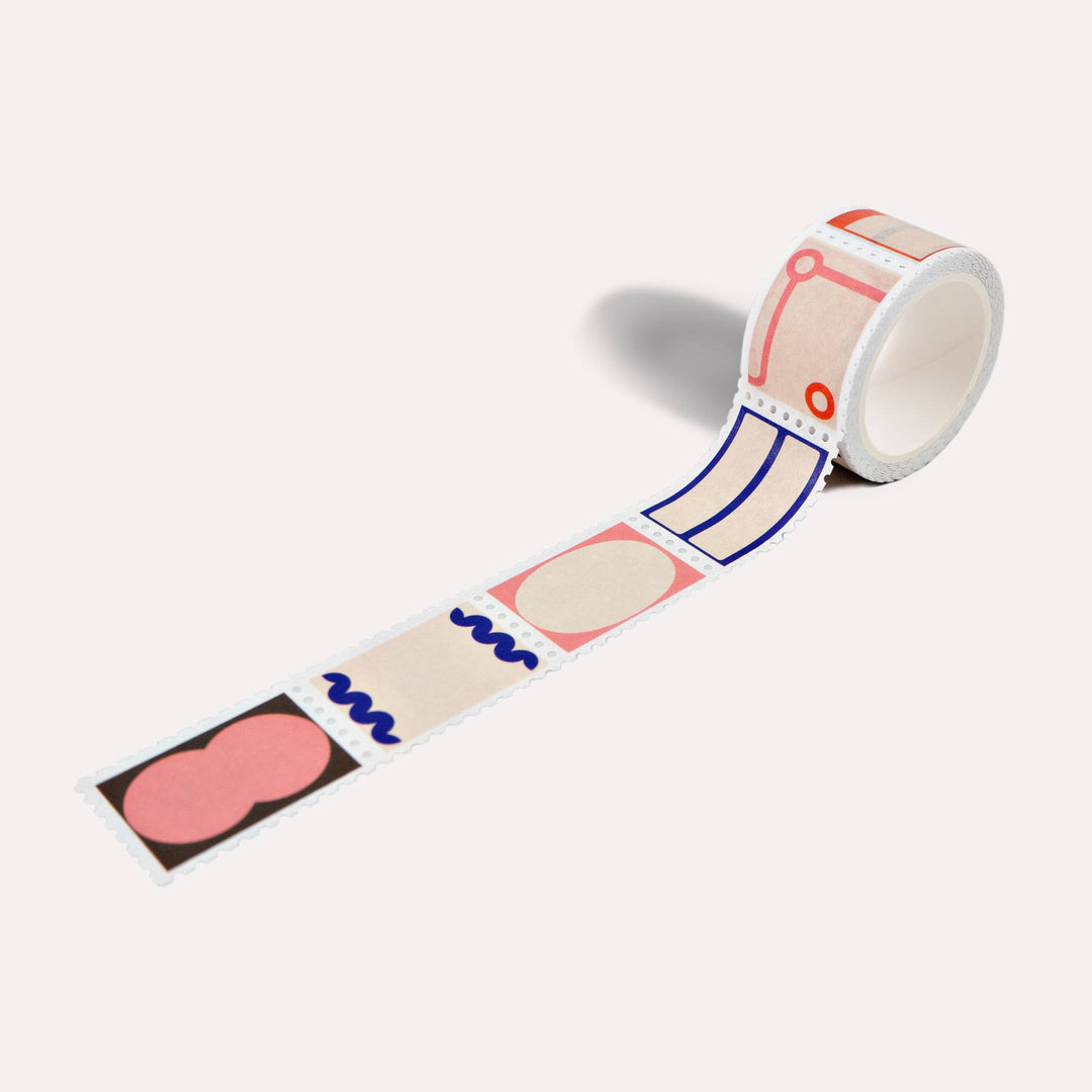 The Completist : Hinoki Mix Stamp Washi Tape