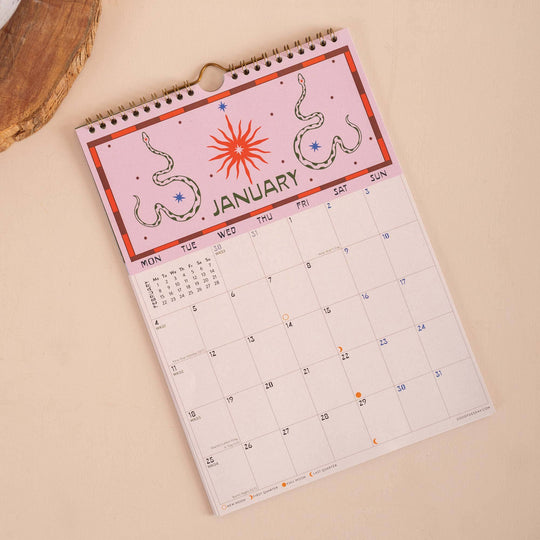 2027 Calendar | Desert Dreams | A4