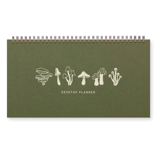 Ruff House : Mushroom Undated Weekly Planner