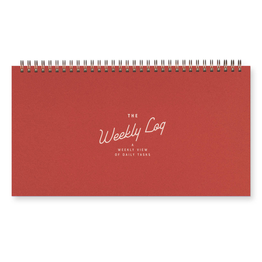 Ruff House : The Weekly Log Undated Weekly Planner