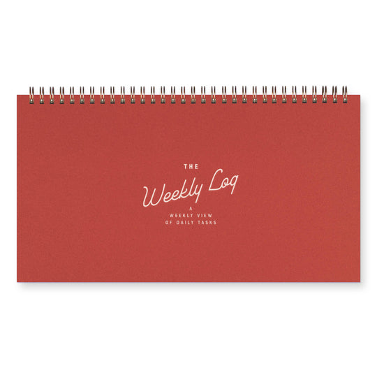 Ruff House : The Weekly Log Undated Weekly Planner