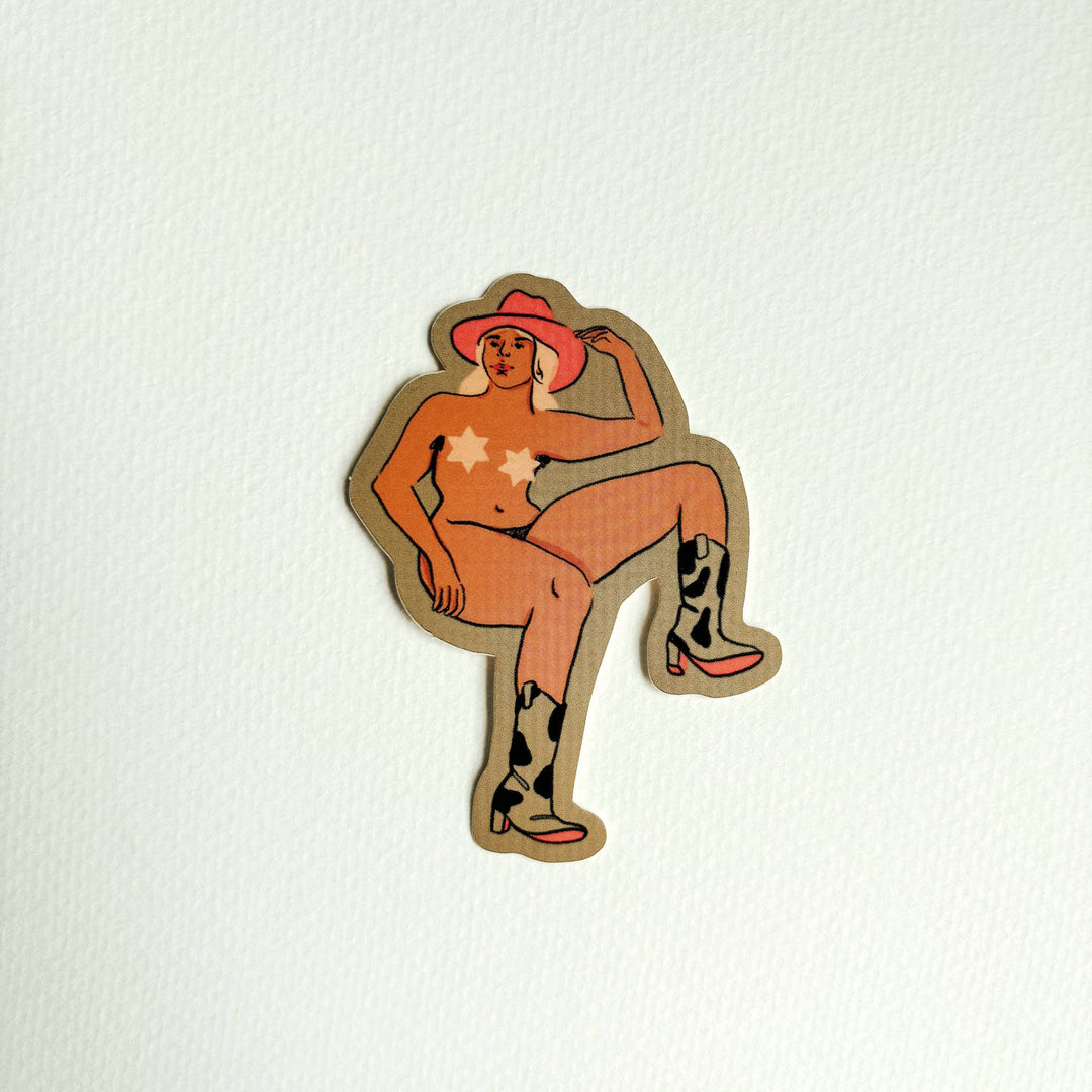 Artbaby : Assorted Cowgirl Stickers