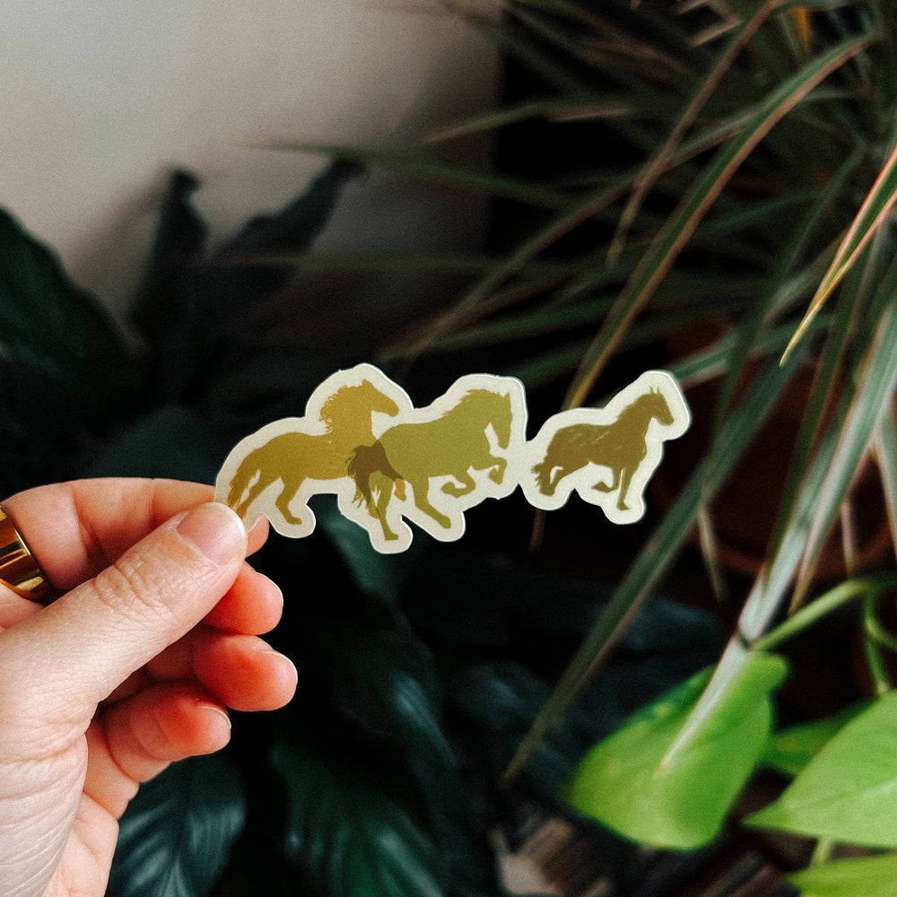 Artbaby : Wild Horses Sticker
