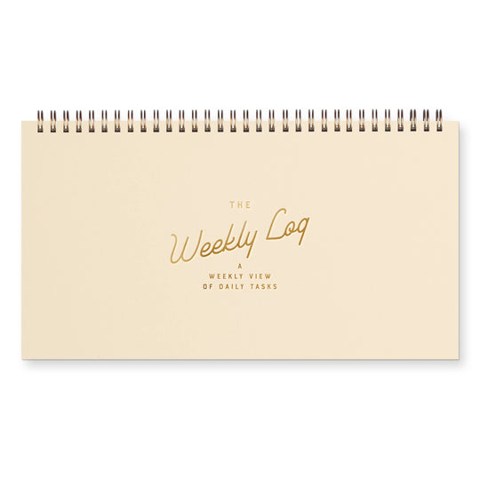 Ruff House : The Weekly Log Undated Weekly Planner