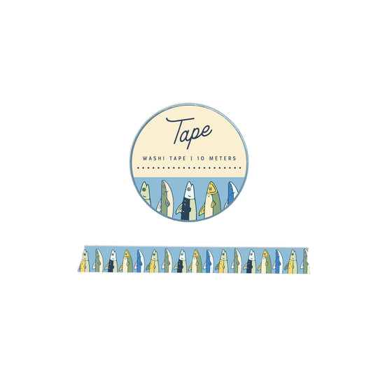 Ruff House : Fishy Washi Tape
