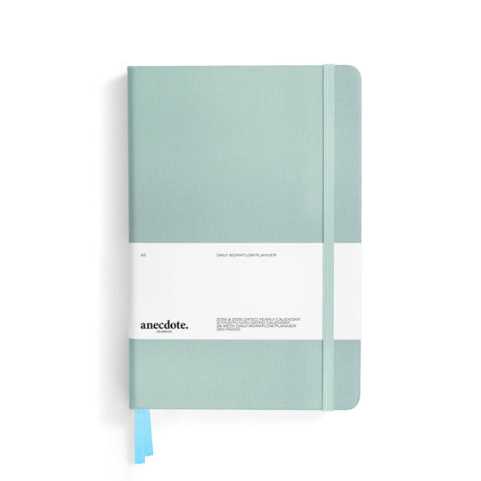 Anecdote : The Daily Planner - Hardcover with Library Buckram Cover