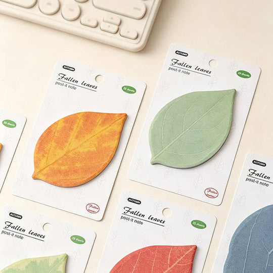 CouldNook : Realistic Botanical Leaf Sticky Notes