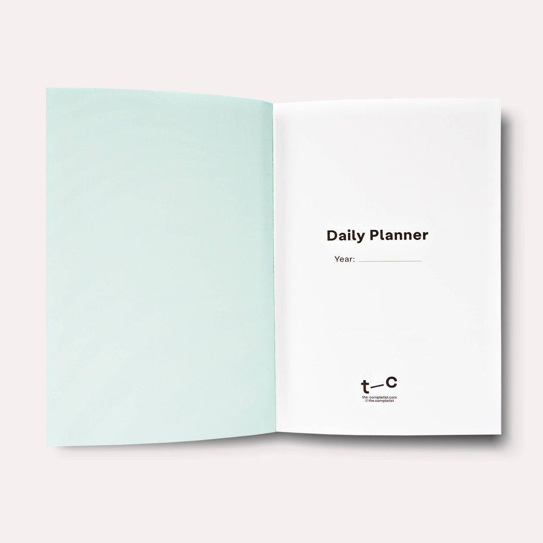 The Completist : Palermo Undated Daily Planner Book