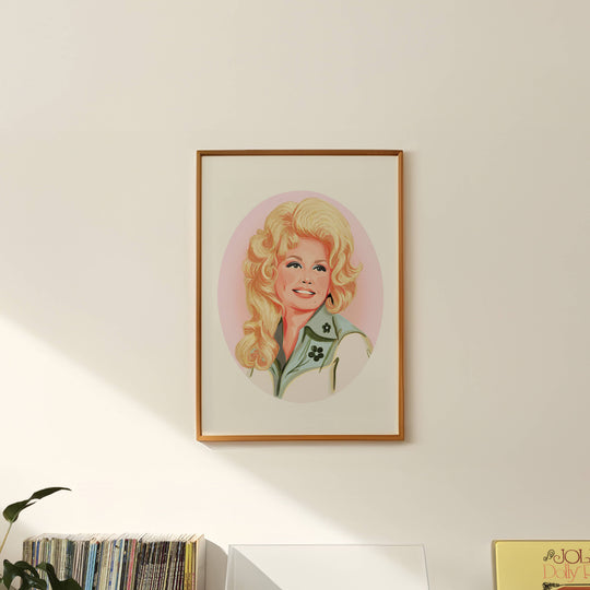 Artbaby : Dolly Parton Portrait Art Print