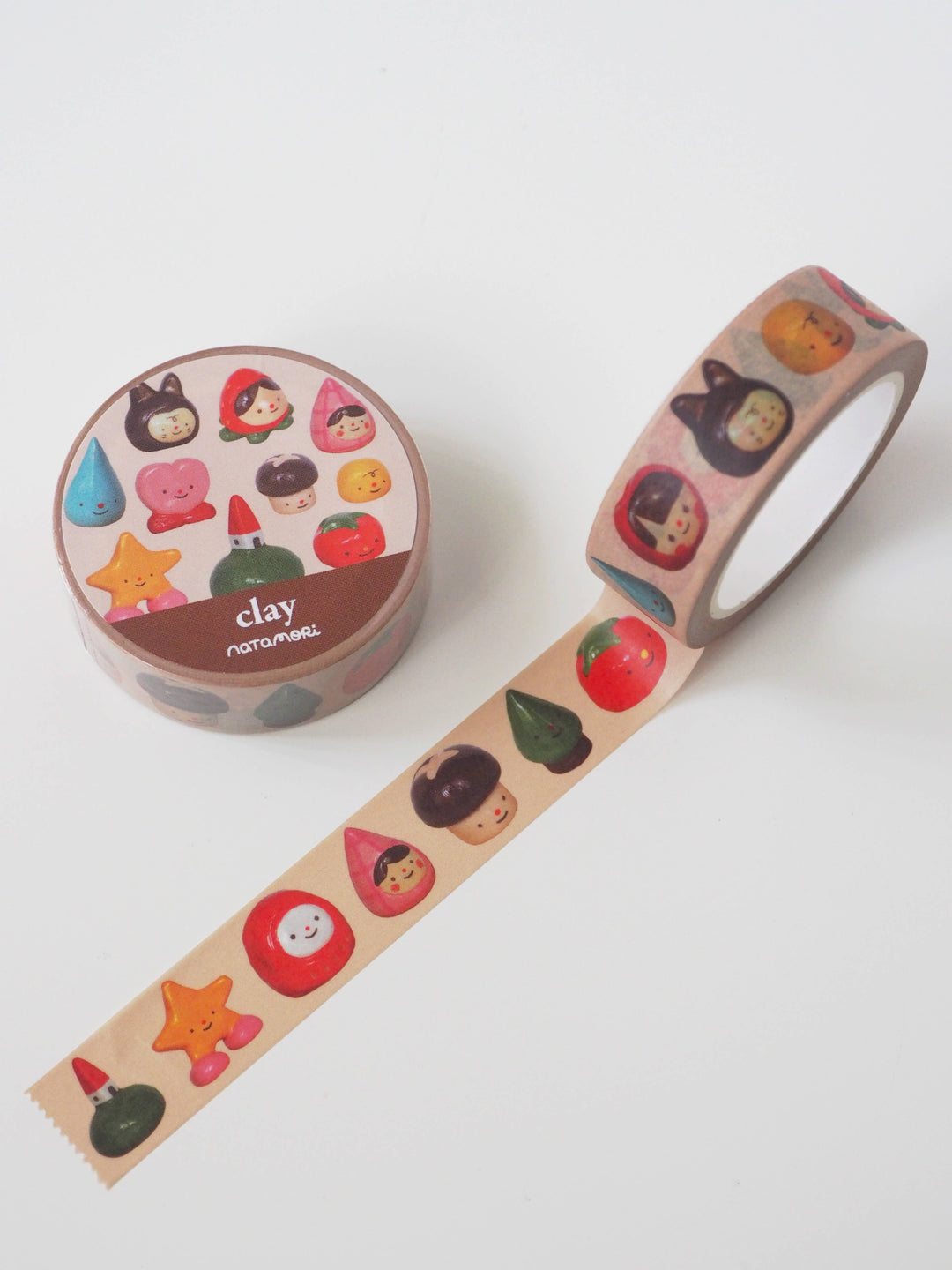 Natamori : Clay • washi tape