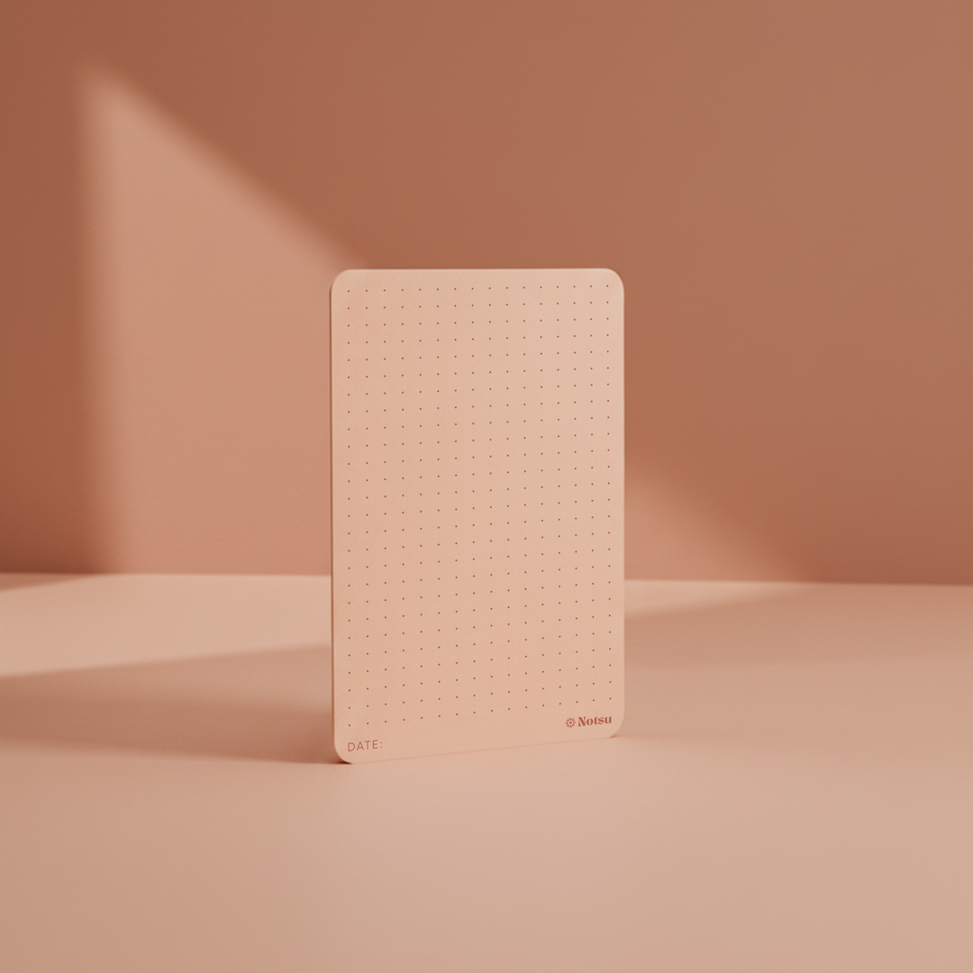 Notsu : Note Cards 3x5in : Chroma Colored Dot Grid